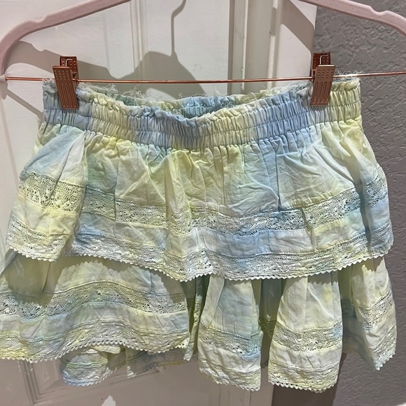 NWT LOVESHACKFANCY SKIRT SIZE XS